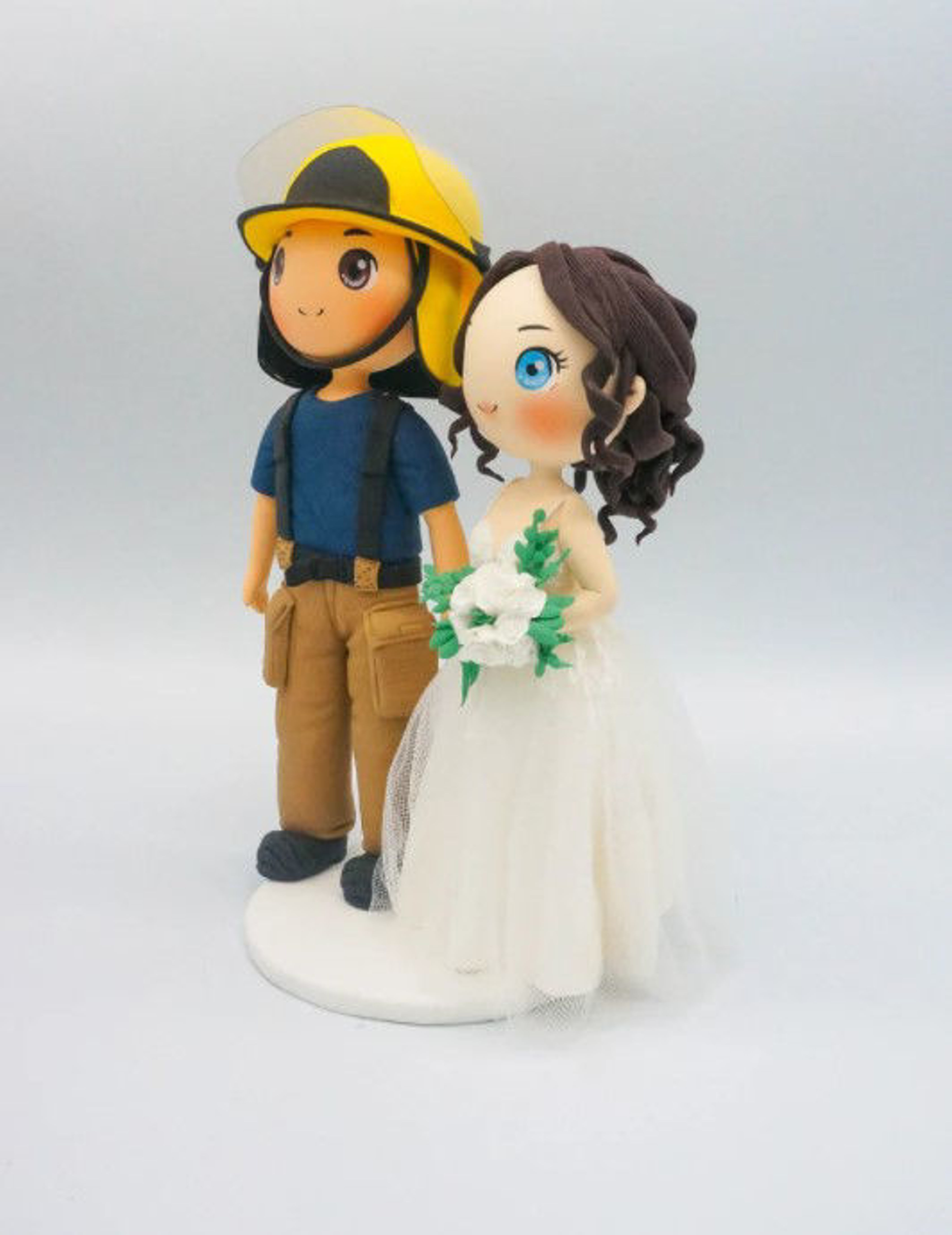 World Cake Topper Fireman Wedding Cake Topper Firefighter And Bride   0003775 Fireman Wedding Cake Topper Firefighter And Bride Cake Topper 5500 