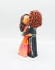 Picture of Mexican & Indian Lesbian Wedding Cake Topper, Bride & Bride Cake Topper