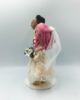 Picture of Barong Groom & Pink Hair Bride Wedding Cake Topper, Filipino Wedding Cake Topper