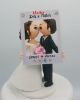 Picture of Online Dating App Wedding Cake Topper, Tinder Wedding Cake Topper , Where we met topper
