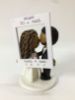 Picture of Ok Cupid Wedding Cake Topper, Dark Brown Wedding Couple, Wedding Gifts for Dating App Couple