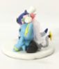 Picture of Shinx & Garchomp Pokemon Wedding Cake Topper, Wedding GIft Ideas for Geeks, Handmade Pokemon Cake Topper