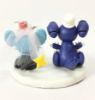 Picture of Shinx & Garchomp Pokemon Wedding Cake Topper, Wedding GIft Ideas for Geeks, Handmade Pokemon Cake Topper