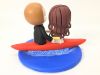 Picture of Kayak Wedding Cake Topper, Canoe Wedding Cake Topper, Banana Boat Wedding Cake Topper