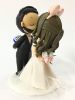 Picture of Rugby Wedding Cake Topper, Disney Theme Wedding Cake Topper, Wedding Gifts for Rugby Player