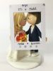 Picture of Hinge Wedding Cake Topper, Dating App Themed Wedding, It's a Match Wedding Cake Topper