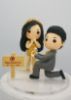 Picture of Will You Marry Me Cake Topper, Custom Proposal Cake Topper, She Said Yes Engagement Cake Decor, 3 Stages of Love Collection