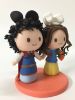 Picture of Snow White & Prince Charming Inspired Wedding Cake Topper, Disney Princess Wedding Cake Topper