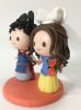 Picture of Snow White & Prince Charming Inspired Wedding Cake Topper, Disney Princess Wedding Cake Topper