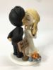 Picture of Camping Wedding Cake Topper, Hiking Wedding cake topper, Outdoor wedding theme