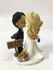 Picture of Camping Wedding Cake Topper, Hiking Wedding cake topper, Outdoor wedding theme