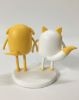 Picture of Jake & Cake Wedding Cake Topper, Gifts for Adventure Time Lovers, Jake the Dog Clay Figure