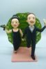 Picture of Custom Rick & Morty Wedding Cake Topper, Cartoon Inspired Wedding Theme