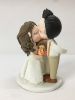 Picture of Family Wedding Cake Topper with Daughter, Parents Anniversary Gifts