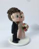 Picture of Animal Crossing Characters Wedding Cake Topper, Game Commission Wedding Gifts, Unique Game Room Decor, Curly Hair Groom Topper