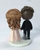 Picture of Animal Crossing Characters Wedding Cake Topper, Game Commission Wedding Gifts, Unique Game Room Decor, Curly Hair Groom Topper