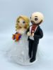 Picture of Iron Man Wedding Cake Topper, Superhero Commission Anniversary Gift,  Marvel fan wedding