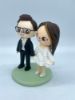 Picture of Animal Crossing Wedding Cake Topper, Handmade Game Room Decoration, Unique Valentine Gift for Gamers