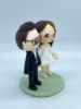 Picture of Animal Crossing Wedding Cake Topper, Handmade Game Room Decoration, Unique Valentine Gift for Gamers