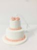 Picture of Custom Wedding Cake Replica, Wedding Cake Ornament, Anniversary Gift Idea, Wedding gift idea, Mother's day gift