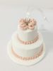 Picture of Custom Wedding Cake Replica, Wedding Cake Ornament, Anniversary Gift Idea, Wedding gift idea, Mother's day gift