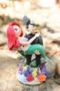 Picture of Mermaid Wedding Cake Topper, Scuba Diver Wedding CakeTopper